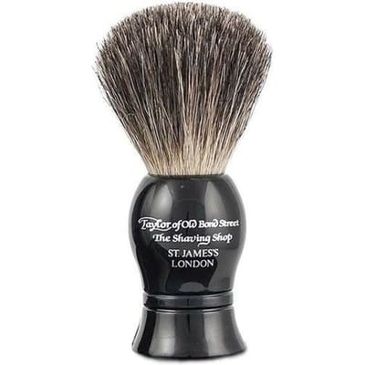 Taylor of Old Bond Street Scheerkwast Pure Badger zwart 9,5mm