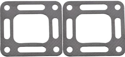 2 Pack Uitlaatbochtpakking 18-2849-1 27-818832 27-863726 Geschikt voor Mercruiser Stern Drive - Duurzaam, Hoge Kwaliteit, Betrouwbaar