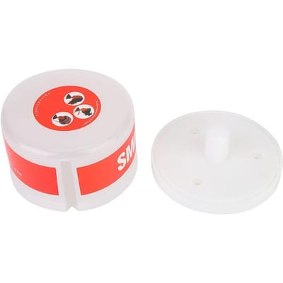 Bande de cou jetable pour coupe de cheveux Papier à volants pour le cou Rouleau Boîte en papier Outil de coiffure (blanc) blanc