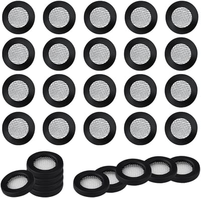 O-Ring Set voor Douchekop - 30 Stuks - Waterdichte Slangafdichting en Filternet voor 1/2 Inch Douchekop