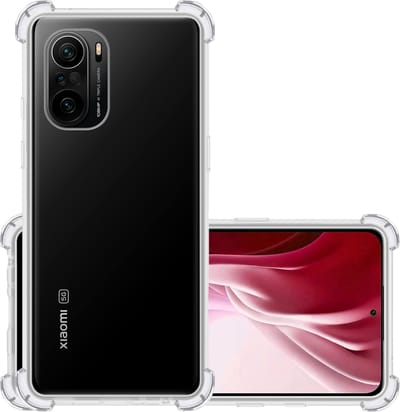 Hoesje - Geschikt voor Xiaomi Mi 11i - Sterk & Shockproof - Siliconen Case - Back Cover - Telefoon Hoes Shock Proof - Transparant