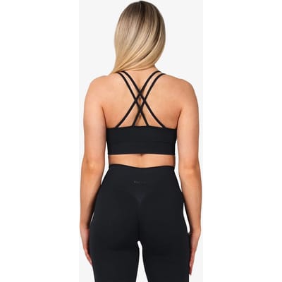 XXL Sportswear Sculpt Seamless Bra - Black Zwart S