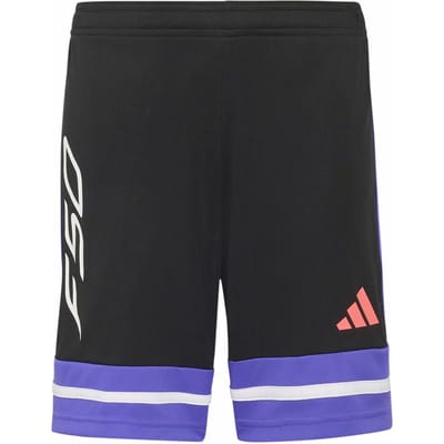 Adidas F50 SHO Y kinder voetbalshort zwart paars - Maat 134/140