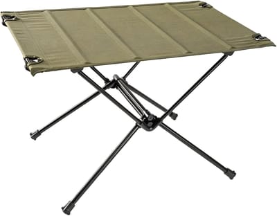 SnelShoppen - Ultralichte Klaptafel - Inklapbare Campingtafel met Draagtas - Compact en Opvouwbaar - Oxford-stof - Draagkracht 20 kg - Ideaal voor Vis