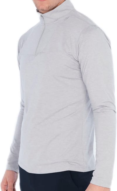 Func Factory mannen Longsleeve Pully Ashton grijs melange maat S