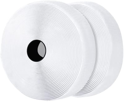 Extra sterke dubbelzijdige klittenband tape 20mm x 8m, zelfklevend, ideaal voor bevestigen en repareren
