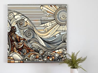 Kunstprint | Wanddecoratie | Canvas | 40 × 40 cm