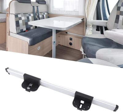 Dailygoods- Montage Aluminium - Steun 500 mm - Robuust en Duurzaam - Geanodiseerde Afwerking - Geschikt voor Campers/Caravans - Verbeterde Stabiliteit - Tafelrail