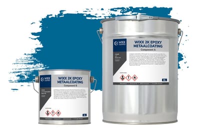 Wixx 2K Epoxy Metaalcoating - 10L - RAL 5017 | Verkeersblauw