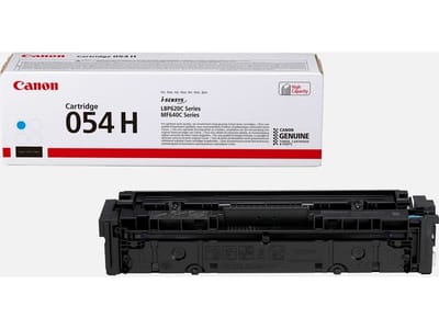 Canon 054 H toner cartridge cyaan hoge capaciteit (origineel)