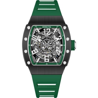 Invicta S1 Rally 69515 Heren Horloge - Automatisch Uurwerk - Carbon Fiber met zwarte Wijzerplaat - 43mm
