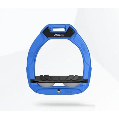 Veiligheidsstijgbeugels Rijbroek Ingelijst Grip Blauw/Zwart/Grijs Kinderen Flex-On Safe-On