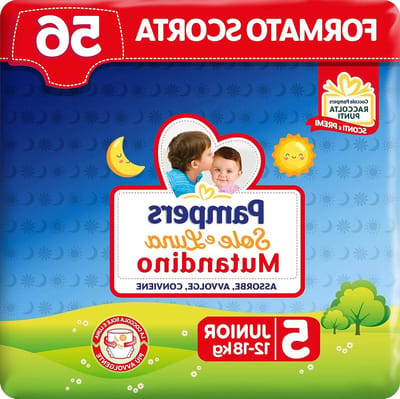 Luierbroekjes Junior - Slip luiers - Baby verzorging - 360 graden band - 56 stuks - Wit