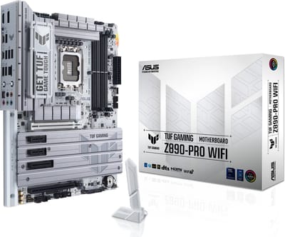Moederbord - ASUS - TUF GAMING Z890-PRO WIFI - Socket LGA1851 - DDR5 - Geïntegreerde Wi-Fi