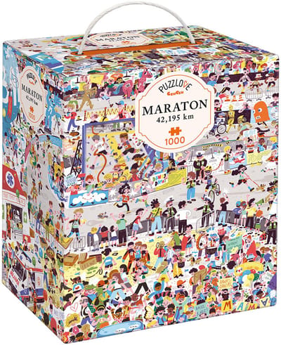 Puzzlove CzuCzu Maraton 42,195 km 1000 elementów - Puzzlove CzuCzu Marathon 42,195 km 1000 stukjes