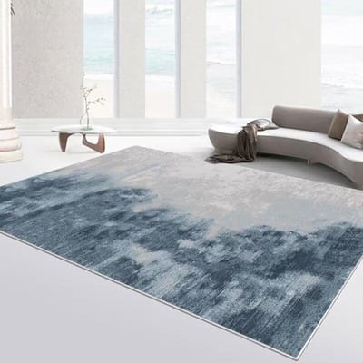 Modern Licht Luxe Gouden Tapijt Woonkamer Abstracte Decoratie Groot Oppervlak Antislip Kleden Slaapkamer Garderobe Wasbare Vloermat 60*90cm