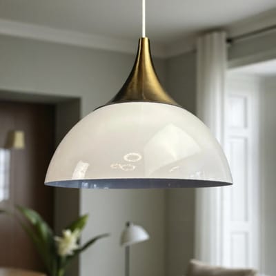 Bamyum Yimpi Hanglamp Industrieel Metaal Ø30 cm, Vintage Hanglamp, E27 Pendellamp