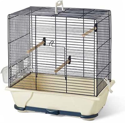 Vogelkooi Primo 30 Savic (blauw/beige 42 x 25 x 41 cm