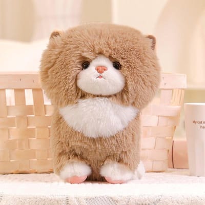 Schattige Cartoon Kat Poppen Pluche Speelgoed Kittens Poppen Creatieve Lappenpoppen Verjaardagscadeau 35Cm