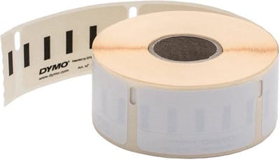 Label Tape Geschikt voor Dymo 11355 | 19 x 51 mm | S0722550 - Wit - 500 labels per Rol - 1 Rol - Geschikt voor: 310 320 330 400 400 Turbo 400 Duo 450 450 Turbo 450 Twin Turbo 450 Duo 4XL Wireless