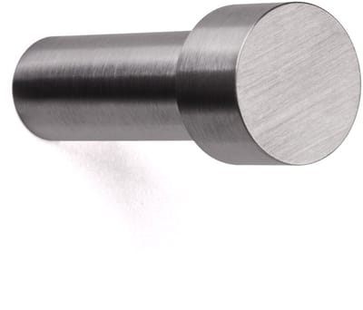 SOTECH kapstokhaak Tuula RVS geborsteld lengte: 50 mm incl. bevestigingsset