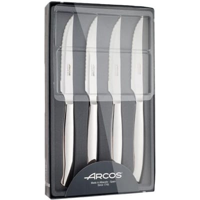 Messenset - Arcos - 378400 - Roestvrij staal - 11 cm mes - 4 stuks