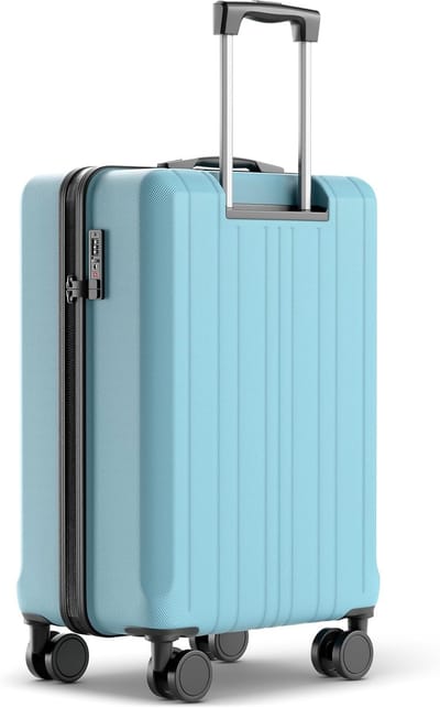 Reiskoffer - Handbagage Koffer - Vliegreizen - Lichtgewicht Ontwerp - 67 cm Hoog - Blauw