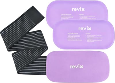 Herbruikbare 2-Pack Gel Ice Packs met Soft Cover - Multi-Use Koude Kompressen voor Pijnverlichting en Spierherstel