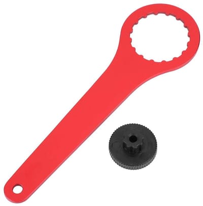 Dailygoods- Bottom Bracket Sleutel Hoge Compatibiliteit - Fiets Sleutelhanger - Aluminium Legering - Schokbestendig - Duurzaam - Precisie Gevormde Tanden - Fietssleutel
