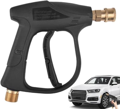Hogedrukreiniger - Krachtige reiniger - Auto wassen - 4350 PSI druk - 10 Meter slang - Zwart