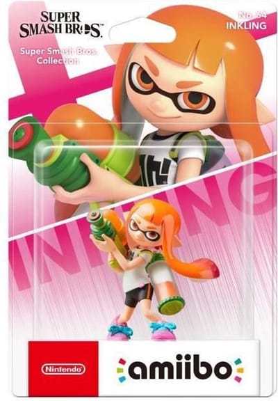 Amiibo Inkling - Super Smash Bros.