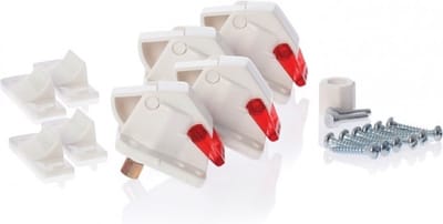 Dreambaby Mag Lock Magneetslot 4 Stuks - Kinderveilig Slot voor Kastdeurtjes - Zonder Magneetsleutel
