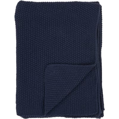 Santos Plaid 130x170cm blauw.