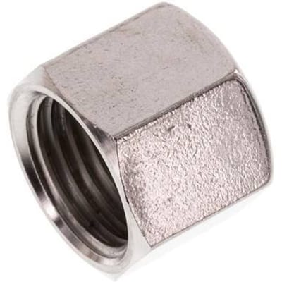 M16x1.5 x 10L RVS Wartelmoer voor Snijring