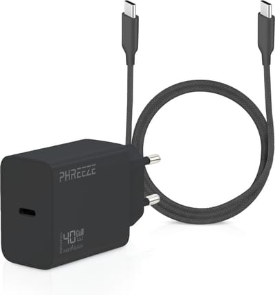 Usb adapter voor Galaxy A57, A56, A55, A36, A35, A26, A25, A23, Z Flip 7, Z Flip 6, Z Fold 7 - 40w usb C Oplader + usb C Kabel 2 Meter