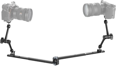 Tracking POV Kit met NATO Extendable Arm, Snelle Ontgrendeling en 360° Uitschuifbereik voor Fotografie en Tripod Mode, Max Belastbaarheid 3kg