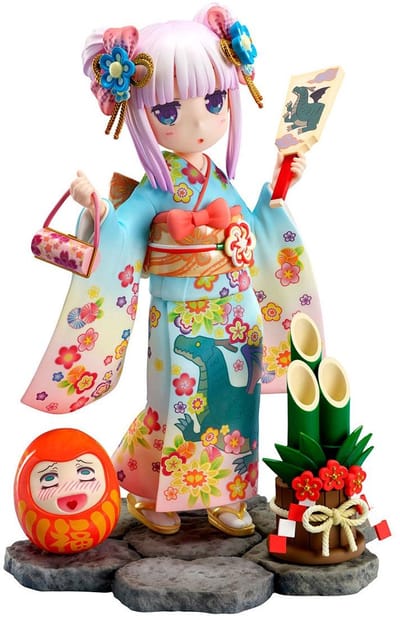 Kobayashi's Dragon Maid PVC Statue 1/7 Kanna Finest Kimono 17 cm