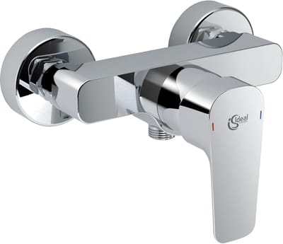 Ideal Standard Ceraplan III Douchekraan Complete Set - Inclusief S-Koppelingen & Rozetten - 15 cm Hartafstand - Chroom - B0716AA