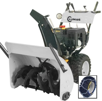 Lumag SFR80 Sneeuwfrees 13 pk | Sneeuwploeg 76cm werkbreedte | Sneeuwmachine