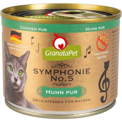 6x200g GranataPet Symfonie Kip Puur Kattenvoer