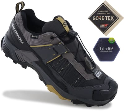 Salomon X ULTRA 5 WIDE GTX - GORE-TEX - Heren Wandelschoenen Trekking Schoenen 491669 , Maat: EU 49 1/3 UK 13.5