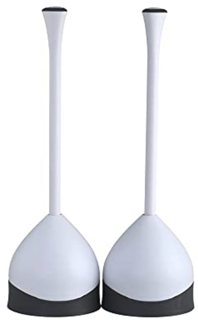 Toilet Plunjer met Opbergcaddy - Ergonomische Handgreep en Eenvoudige Opslag