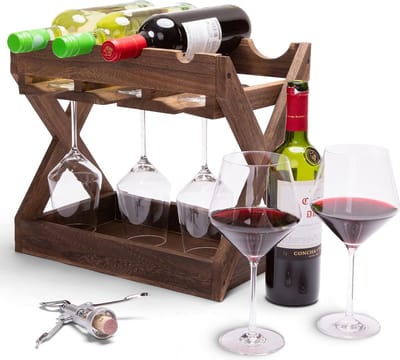 Wijnrek - Duurzaam Praktisch Solide en Envoudige Installatie Wijnhouder - Elegante