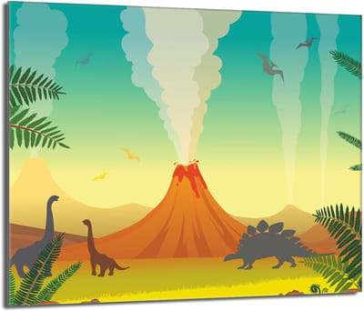 TMK ArtDeko Serie - Glazen Beschermplaat - 60x52 - Hittebestendig - UV-Print