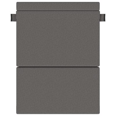 vidaXL - Vouwbare - Sofa - Bed - Lichtgrijs - 152 - x - 86,5 - x - 60 - cm - Stof