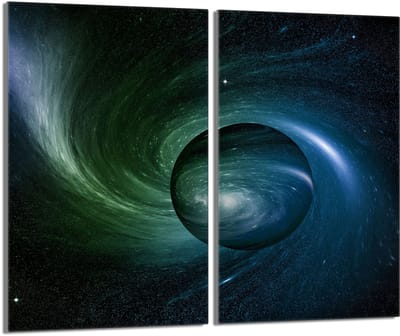 TMK ArtDeko Kosmos - Snijplank - Glas - 2x30x52 cm - Veilig