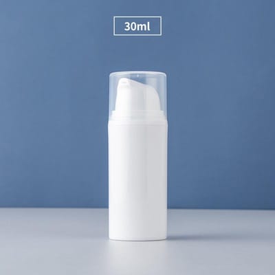 15/30/50ml Lege luchtdichte pompflessen Mini Lotion Vacuüm Cosmetica Verpakkingen Dames Make-up Reis Emulsie Fles