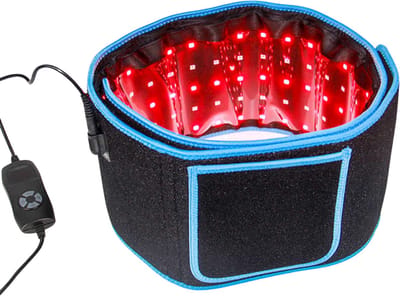 Infrarood Riem - Rood Licht Therapie Band - Rugpijn, klachten Onderrug, Afslanken, Vetverbranding, Spieren, Gewrichten, Herstel, Platte Buik, LED Roodlicht, Gordel, Pijnverlichting, Wellness, Red Light + NIR Belt Therapieband Infrarood
