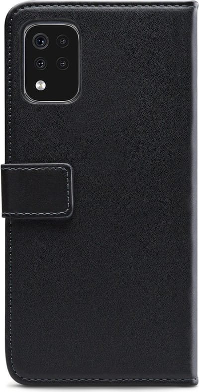 Mobilize Telefoonhoesje geschikt voor LG K42 Hoesje | Mobilize Classic Gelly Wallet Bookcase Portemonnee | Pasjeshouder voor 2 Pasjes | Telefoonhoesje voor Pinpas / OV Kaart / Rijbewijs - Zwart