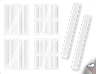 Cosensi- Meubelstoppers Set van 4 - Transparante Siliconen Beschermpads - Zelfklevend - Duurzaam - Zachte Textuur - Bescherming voor Deuren/Ramen/Laden/Kasten - Meubelbeschermers